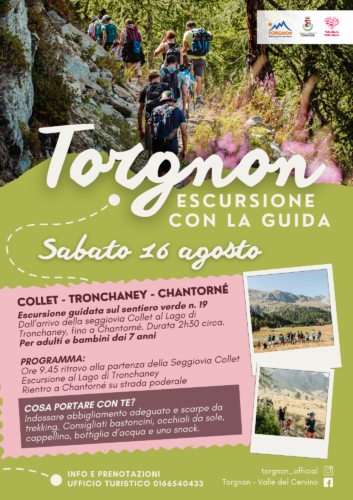 Escursione guidata 16 agosto