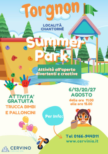 Summer Park Torgnon _TRUCCABIMBI