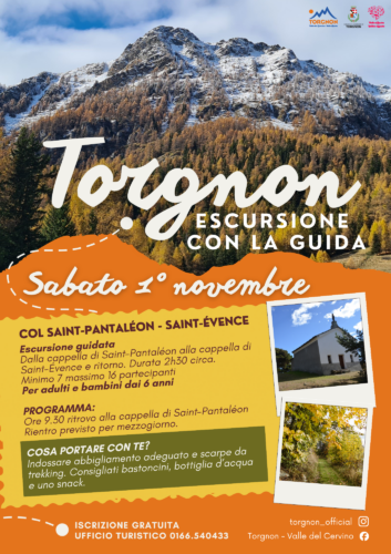 Escursione Saint Evence 1 nov