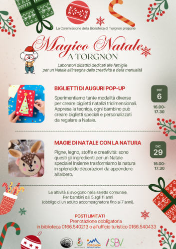Natale 2025 Biblioteca Torgnon