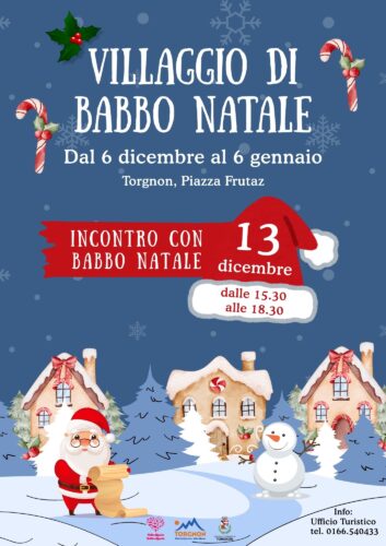 Villaggio babbo natale 2025
