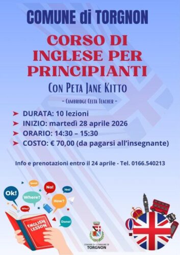 Corso inglese con Peta