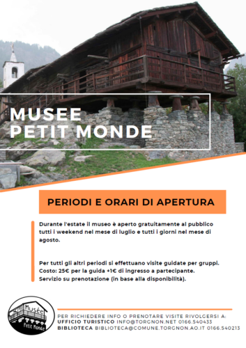 Musée Petit Monde orario invernale